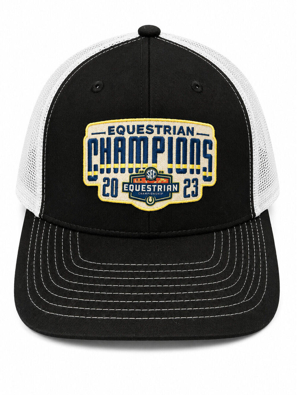 Zephyr SEC 2020-2023 Equestrian Champions Trucker Hat Snapback Black White